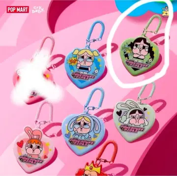 팝마트 CRYBABY x 파워퍼프걸스 카드 홀더