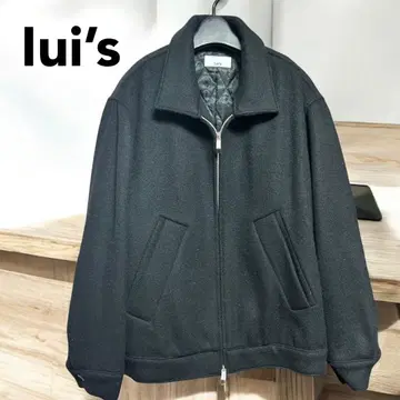 lui's 블랙 집업 자켓 S