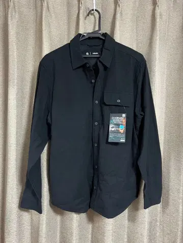 X Shelter 단열 긴팔 셔츠 M 블랙