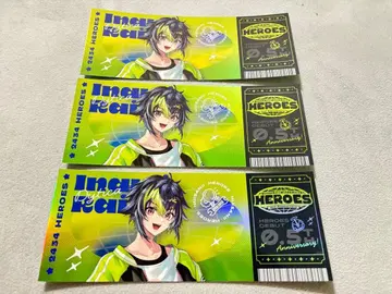 HEROES 하프 기념일 홀로그램 티켓 이나미 라이