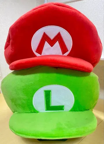 마리오와 루이지 캐릭터 모자 세트