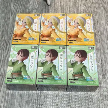 마에바시 위치즈 피규어 미츠마타 초코 키타하라 쿄카 2종 6체 묶음 판매