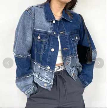 [ WHO'S WHO gallery ] 데님 자켓 패치워크