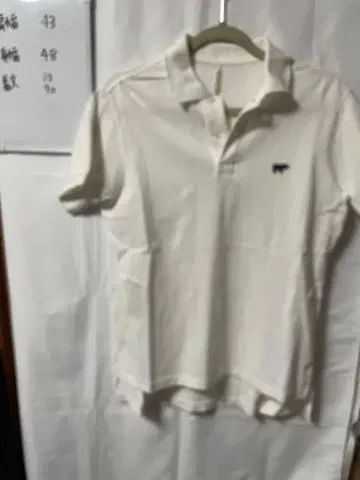 SCYE BASICS 화이트 피케 셔츠 사이즈 40