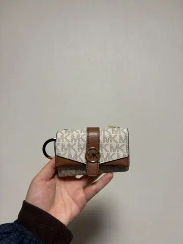 Michael Kors 키케이스 베이지/브라운