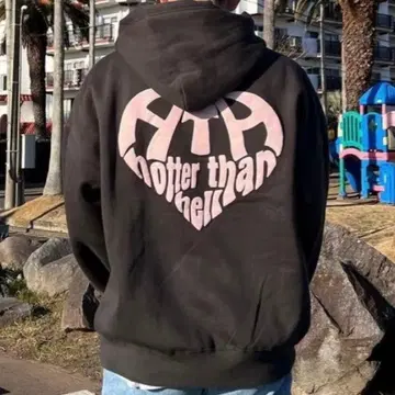 Hell보다 Hotter 후드티