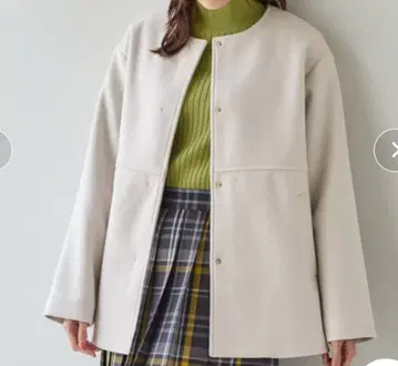 Honeys GLACIER 노카라 자켓 M 사이즈