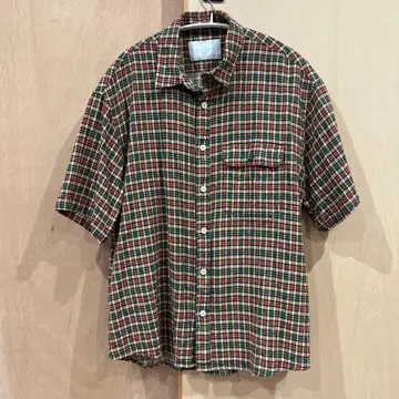 WHIMSY / MULTI FLANNEL S/S SHIRT