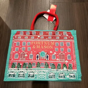 포트넘&메이슨 크리스마스 한정판 빅 사이즈 백