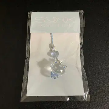 aespa 카리나 폰 스트랩 키링 실버 버전