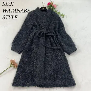 R108 미사용 새상품 F 코지 와타나베 스틸 롱 가디건 여성용