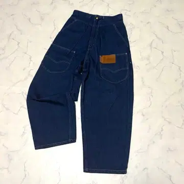 미사용급 리 메르시 보쿠 콜라보 뒤앞 사뮈엘 배럴 데님 팬츠