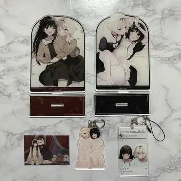 더러운 네가 가장 귀여워 아크릴 스탠드 아크릴 키링 킷타카와