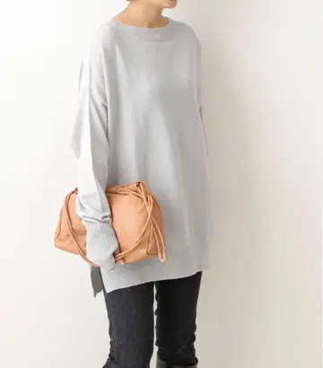 IENA 이에나 캐시미어 BIG 보트넥 풀오버