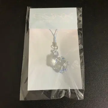 aespa 지젤 폰 스트랩 키링 실버 버전