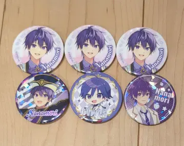 나나모리 군 캔뱃지 6개