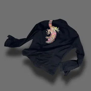 Alessandro dell'Aqua 백 프린트 재킷