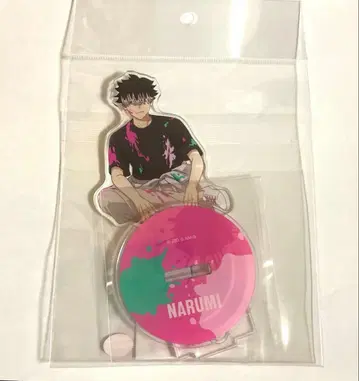 괴수8호 아크릴 스탠드 페인트 스타일 나루미