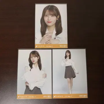 노기자카46 이와모토 렌카 빅 보타이 블라우스 컴프