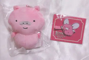 케챠 가로로 날아다니는 작은 녀석 봉제 인형 키링 러버 헤어 클립