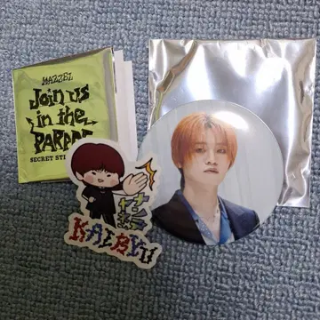 MAZZEL KAIRYU 캔뱃지 스티커 세트