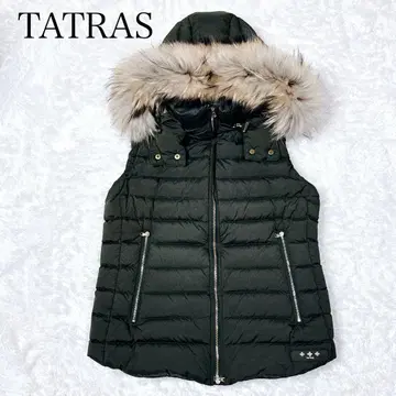 최근 모델 새상품급 TATRAS 다운 ORSIERA 카키 퍼 2way