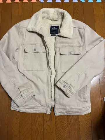 홀리스터 데님 보아 자켓 사이즈 S