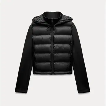 ZARA 네오프렌풍 퀼팅 자켓