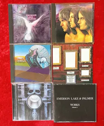 에머슨 레이크&파머(E.L&P) CD 6장 세트