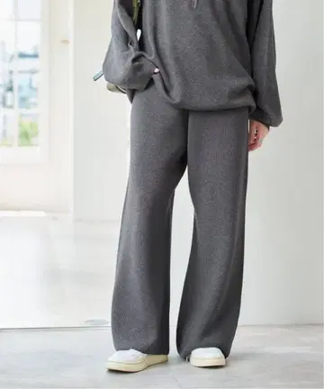 편직 니트 팬츠 Spick and Span 25AW 이번 시즌