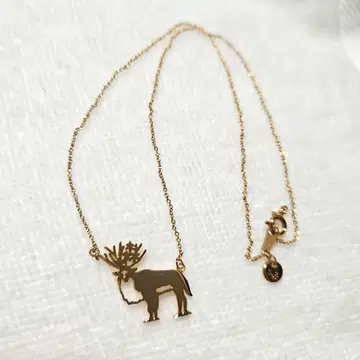 지브리 전시회 모노노케 히메 목걸이 시시가미