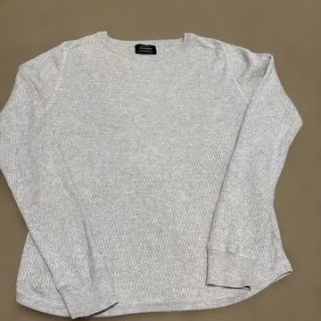 그린 라벨 릴랙싱 캐시미어 혼방 코튼 니트 그레이 워셔블