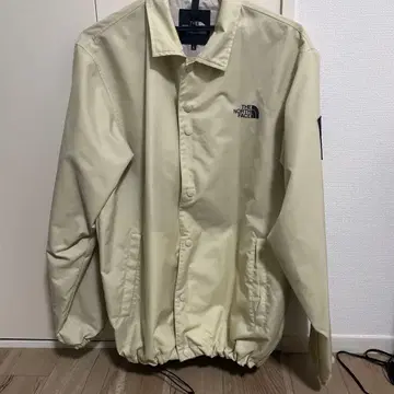 THE NORTH FACE 나일론 자켓 크림색