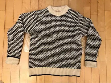 미사용 새상품 본쿠라 팝콘 스웨터 사이즈 38