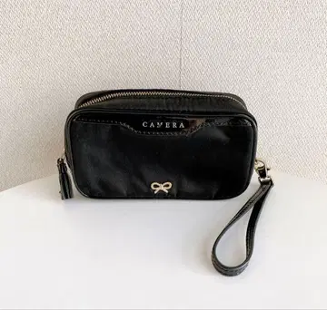 안야 힌드마치 파우치 카메라 블랙