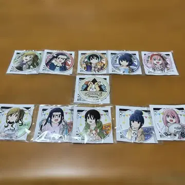 유루캠 캐릭터 팝업 스토어 마그넷 배지