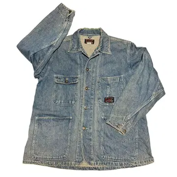 L 사이즈 bayleaf 커버올 남성용 데님 자켓 워크계 단종