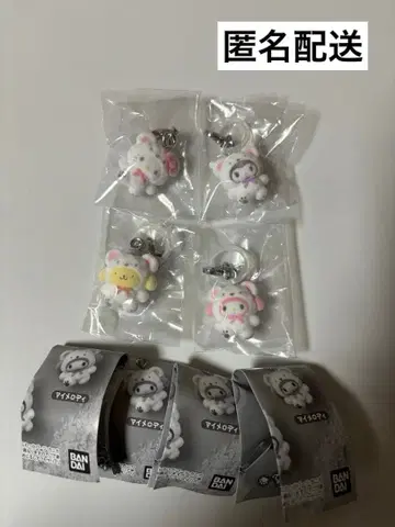 메지루시 액세서리 산리오 캐릭터즈 후와후와 스노우