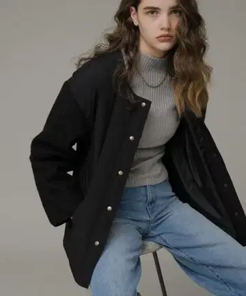 [ 새상품급 완판템 ] 어반 리서치 노카라 자켓 블루종 코트