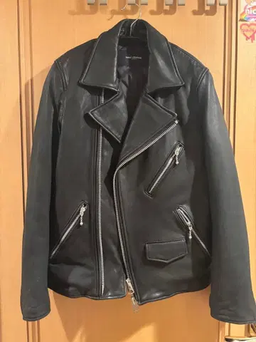 나노 유니버스 가죽 자켓 블랙 S