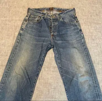 LEE 리 카우보이 헤어온하이드 데님 팬츠 1937 모델 복각