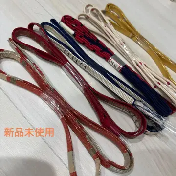 허리띠 세트 오비 기모노 미사용 새상품 순수 실크
