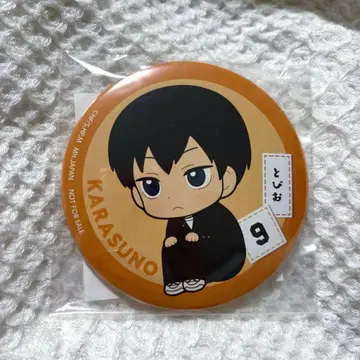 하이큐 룩업 카게야마 토비오 예약 특전 캔뱃지