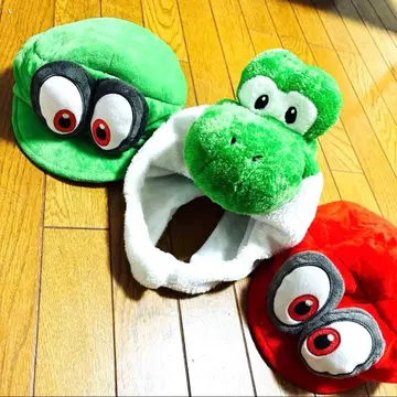새상품급 모자 마리오 루이지 요시 오딧세이 3종 세트