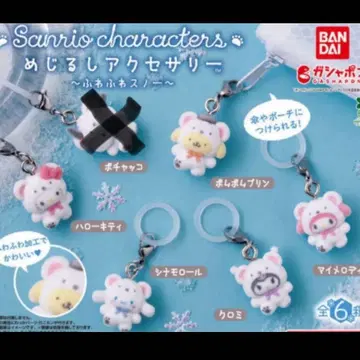 푹신푹신 스노우 메지루시 액세서리 산리오 캐릭터즈