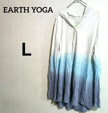 EARTH YOGA 후드 부착 후드티 [ L ]