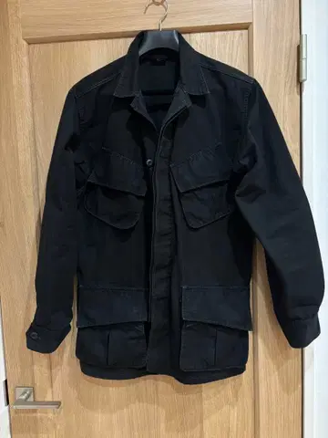 한정판 orslow 트로피컬 자켓 퍼티그 사이즈 3 L 블랙