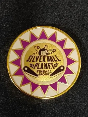 신사이바시 빅 스텝 핑볼 (보라색) 브라운 히라코교 기념 메달