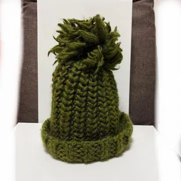 CA4LA 니트 모자 모자 꽁지