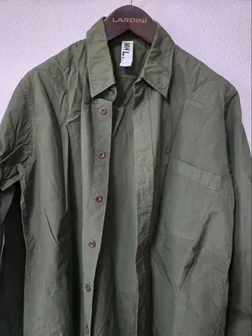 마가렛호웰 MHL 코튼 린넨 포플린 셔츠